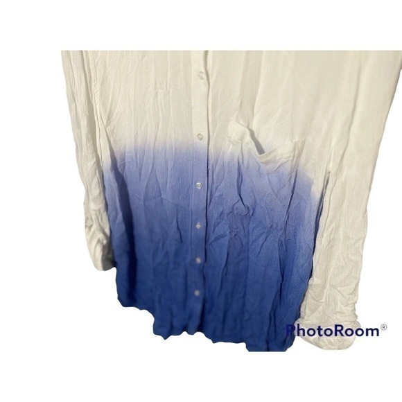 Market And Spruce Top ombre‎ white to blue size xl - Picture 3 of 5